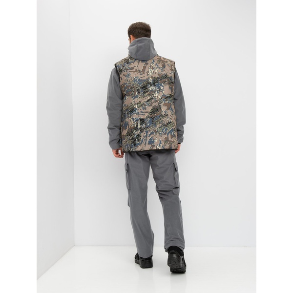 Костюм Huntsman Тайга-3, демисезонный Лабиринт/серый