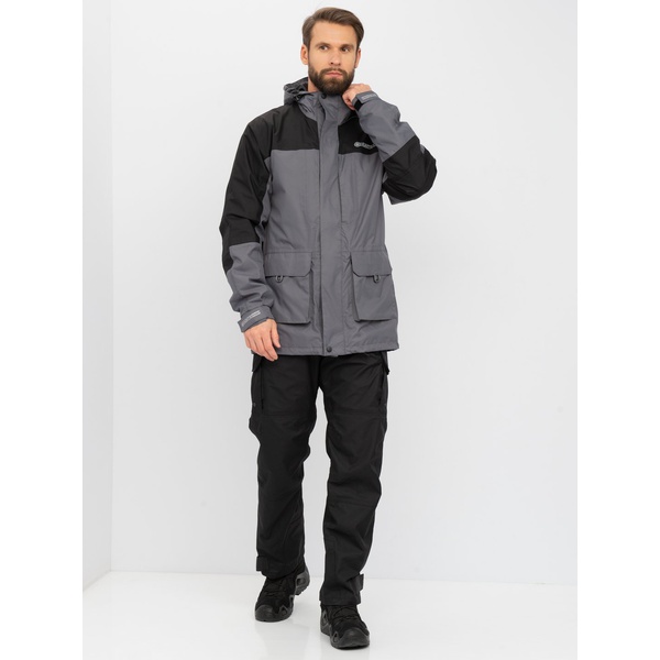 Костюм Huntsman Юкон Серый, тк. Breathable