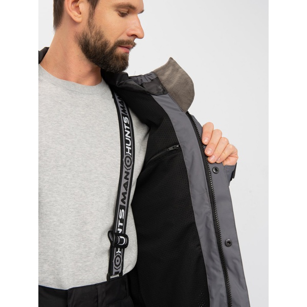 Костюм Huntsman Юкон Серый, тк. Breathable