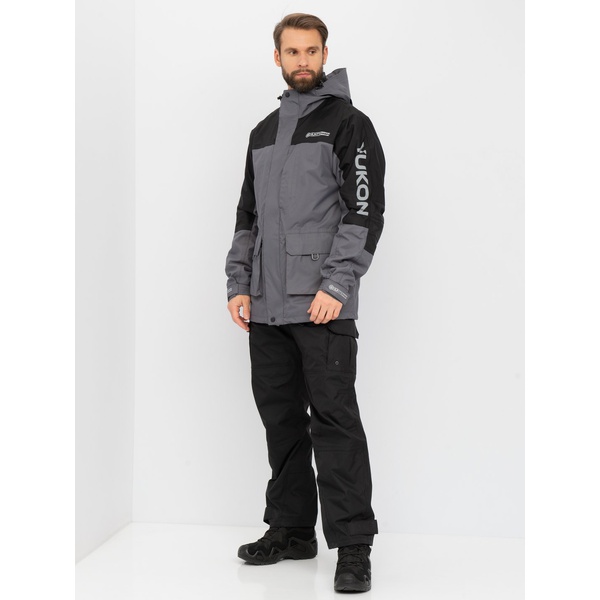 Костюм Huntsman Юкон Серый, тк. Breathable