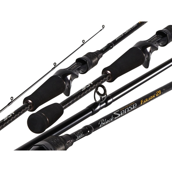 Спиннинг кастинговый Lucky John Black Sense Faraon Cast 6'6" (1.98) тест до 21