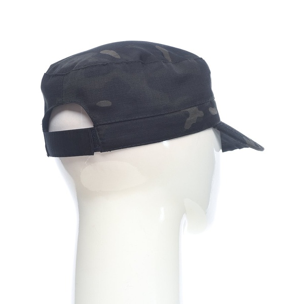 Кепи Huntsman Охотник рипстоп Чёрный мультикам