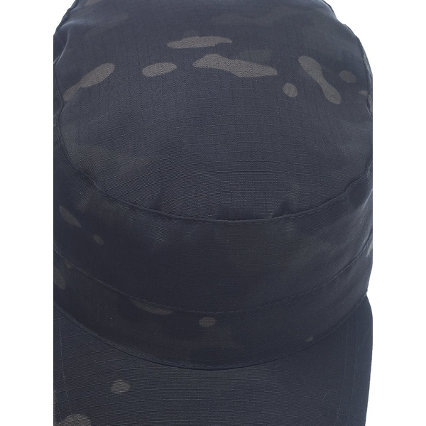 Кепи Huntsman Охотник рипстоп Чёрный мультикам