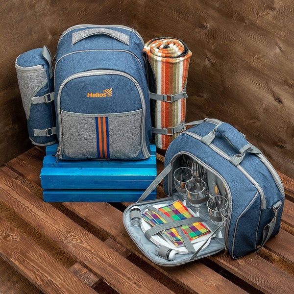 Набор для пикника Helios HS-425S-(4)BG