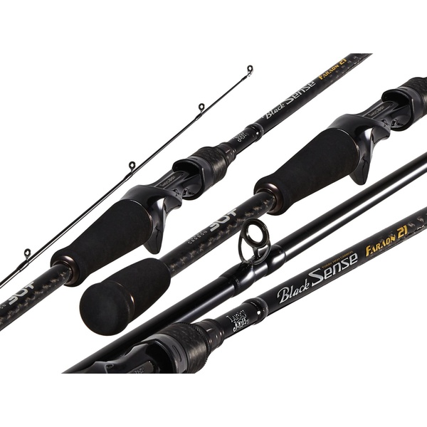 Спиннинг кастинговый Lucky John Black Sense Faraon Cast 7'3" (2.21) тест до 21