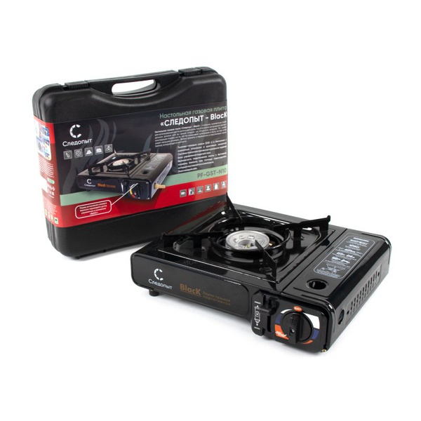 Настольная газовая плита Следопыт Black