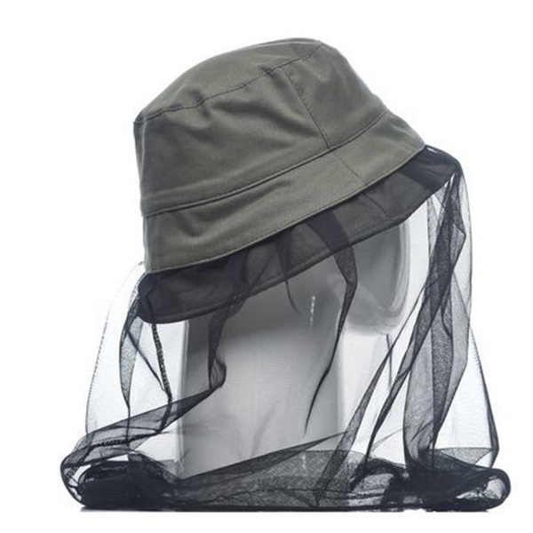 Панама-накомарник Huntsman Трансформер (cotton) хаки