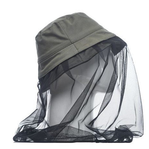 Панама-накомарник Huntsman Трансформер (cotton) хаки