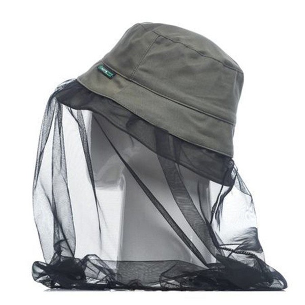 Панама-накомарник Huntsman Трансформер (cotton) хаки