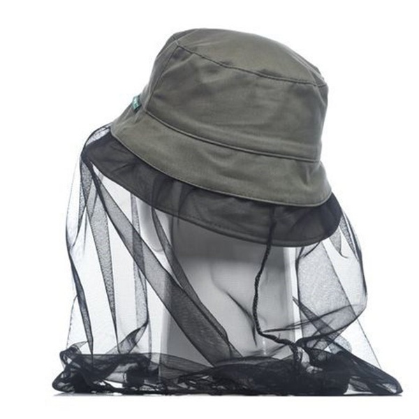 Панама-накомарник Huntsman Трансформер (cotton) хаки