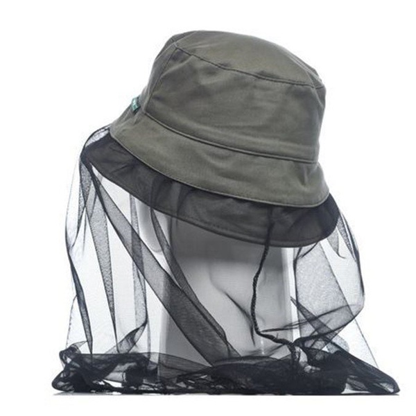 Панама-накомарник Huntsman Трансформер (cotton) хаки