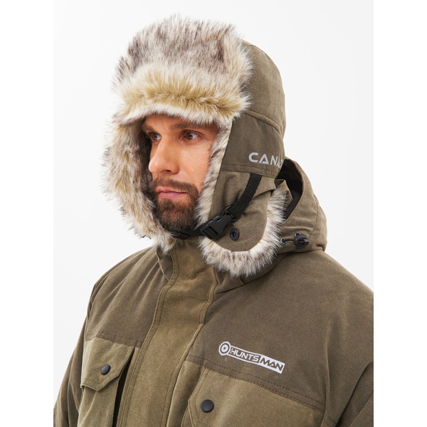 Шапка-ушанка Huntsman Канада хаки, тк. Финляндия