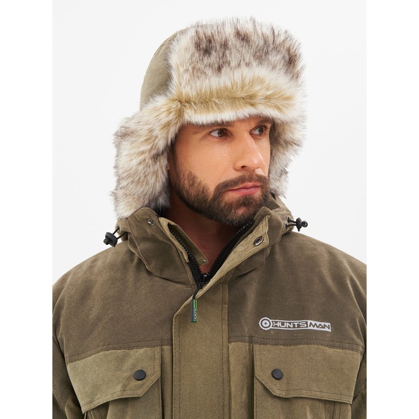 Шапка-ушанка Huntsman Канада хаки, тк. Финляндия