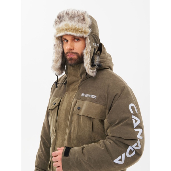 Шапка-ушанка Huntsman Канада хаки, тк. Финляндия