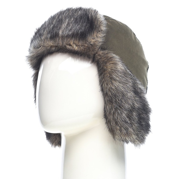 Шапка-ушанка Huntsman Yukon Ice хаки, тк. Финляндия