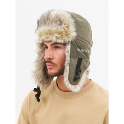Шапка-ушанка Huntsman Yukon Ice хаки, тк. Финляндия