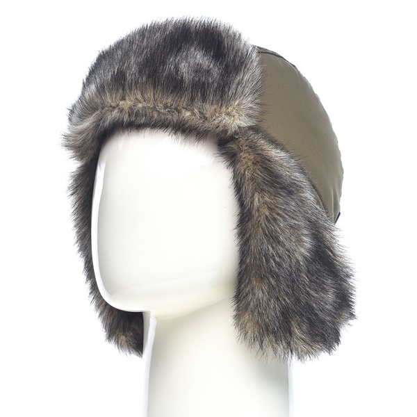 Шапка-ушанка Huntsman Yukon Ice хаки, тк. Breathable