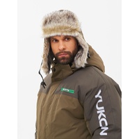 Шапка-ушанка Huntsman Yukon Ice хаки, тк. Breathable