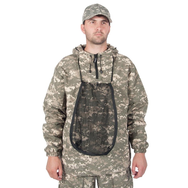 Костюм противоэнцефалитный Helios Стоп-клещ серый пиксель