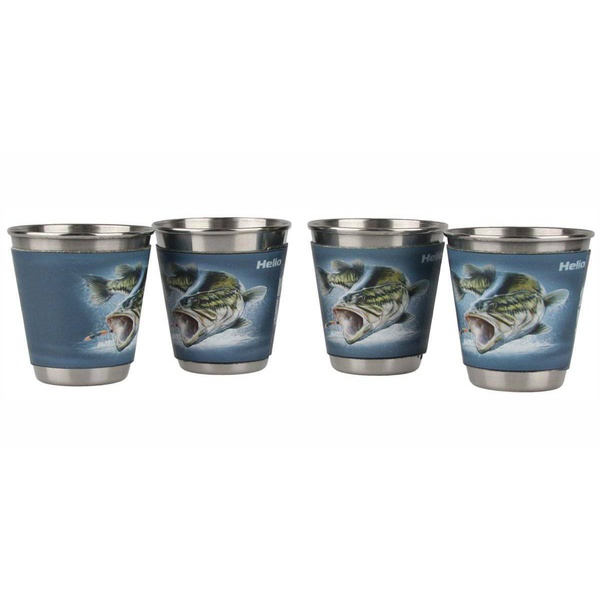 Набор стопок Helios HS-NS-F-A20-2 Рыбы