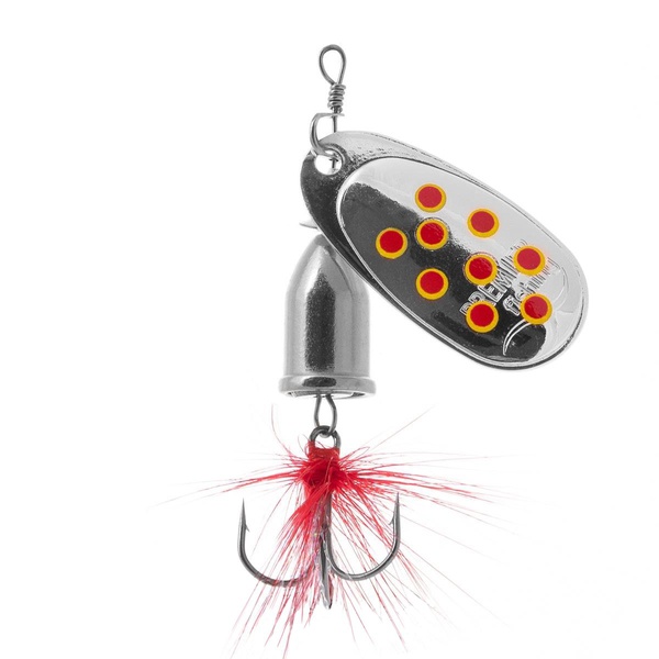 Блесна вращающаяся Premier Fishing Gidra Bug NI №3 /9 гр (с мухой)