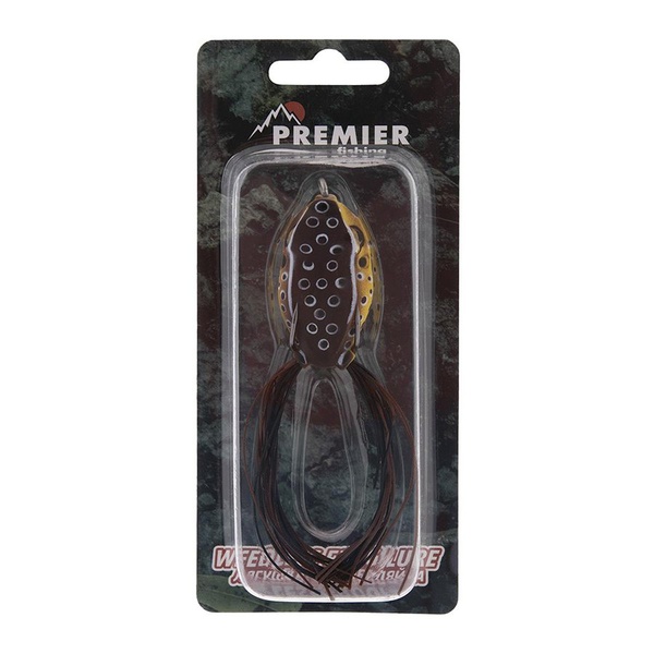 Лягушка-незацепляйка Premier Fishing Bull frog цв.05, 8-10г, 5см