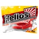 Виброхвост Helios Catcher 2,75"/7 см (7 шт) red & white. Фото 2