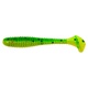 Виброхвост Helios Catcher 3,55"/9 см (5 шт) green lime. Фото 1