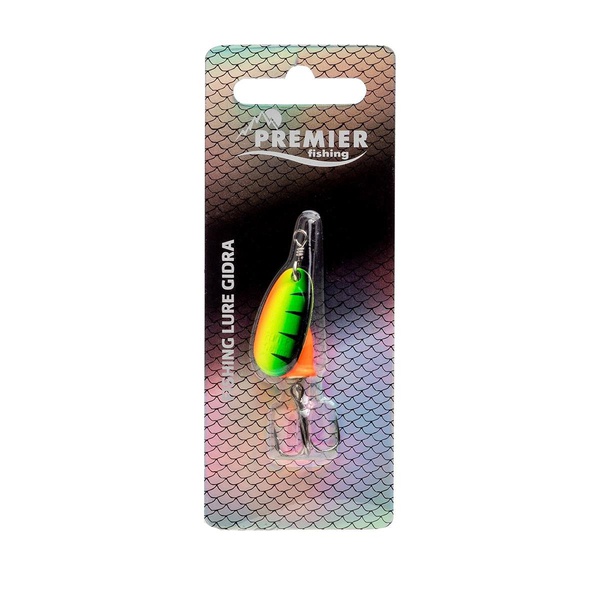 Блесна вращающаяся Premier Fishing Gidra Tiger №2 /6.5 гр