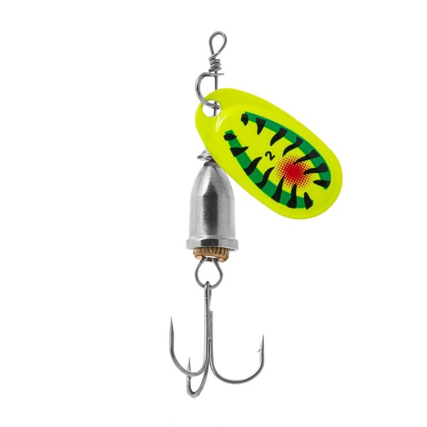 Блесна вращающаяся Premier Fishing Gidra Hot Tiger №2 /6.5 гр