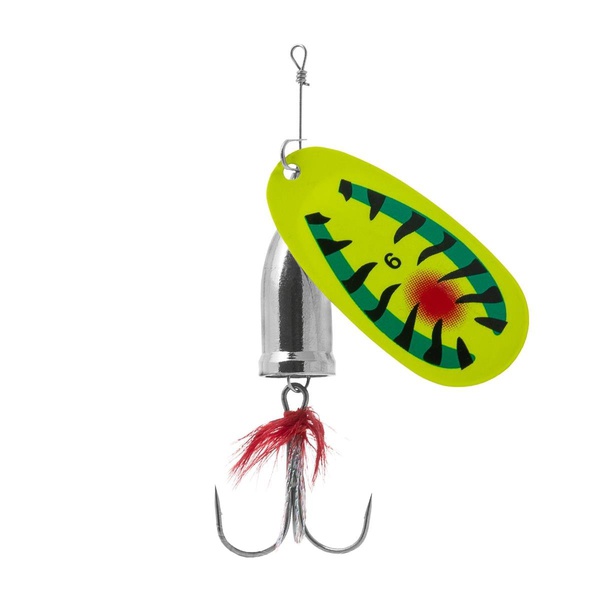 Блесна вращающаяся Premier Fishing Gidra Hot Tiger №3 /9 гр (с мухой)