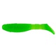 Виброхвост Helios Chubby 3,55"/9 см (5 шт) electric green. Фото 1