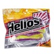 Виброхвост Helios Chubby 3,55"/9 см (5 шт) fio & acid lemon. Фото 2