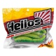 Виброхвост Helios Chubby 3,55"/9 см (5 шт) green lime. Фото 2