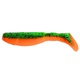 Виброхвост Helios Chubby 3,55"/9 см (5 шт) pepper green & orange. Фото 1