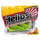 Виброхвост Helios Chubby 3,55"/9 см (5 шт) pepper lime. Фото 2