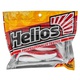 Виброхвост Helios Chubby 3,55"/9 см (5 шт) red & white. Фото 2