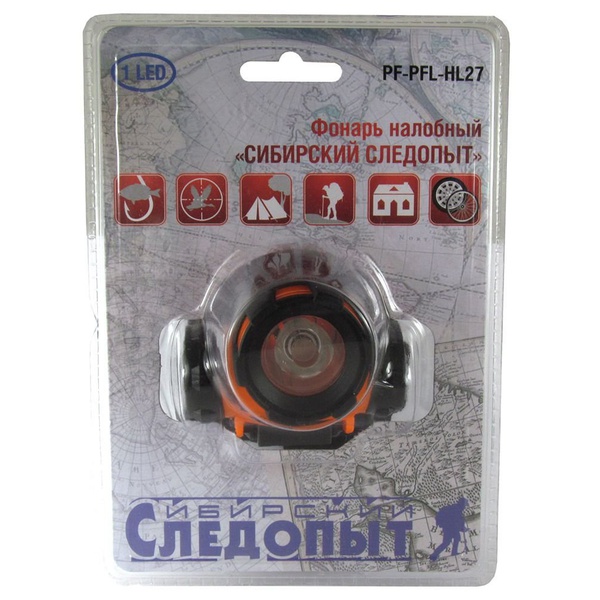 Фонарь налобный Следопыт PF-PFL-HL27