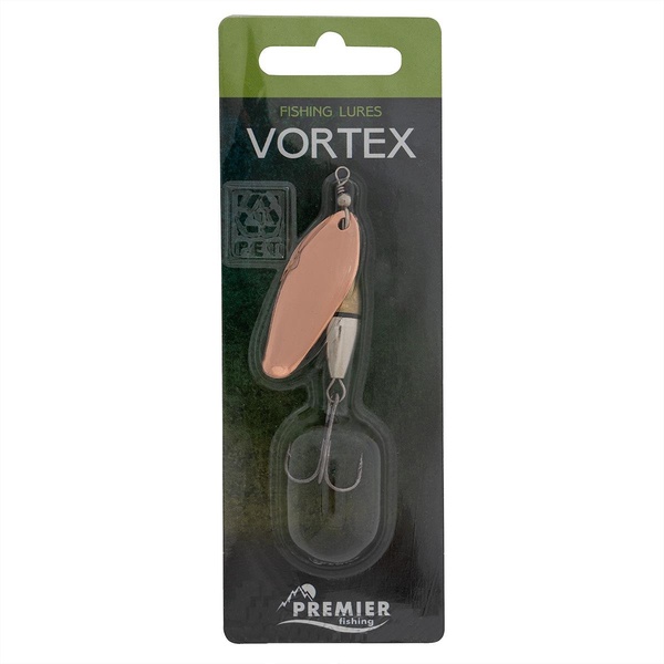 Блесна вращающаяся Premier Fishing Vortex CU №2 /7.5 гр
