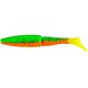 Виброхвост Helios Guru 5,0"/12,7 см (5 шт) pepper green & orange lt. Фото 1