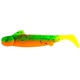 Виброхвост Helios Jap 3,15"/8 см (7 шт) pepper green & orange lt. Фото 1