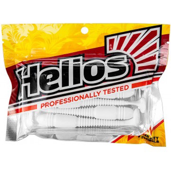 Виброхвост Helios Minoga 3,75"/9.5 см (5 шт) phosphorus