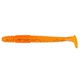 Виброхвост Helios Minoga 3,75"/9.5 см (5 шт) orange & sparkles. Фото 1