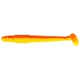Виброхвост Helios Minoga 3,75"/9.5 см (5 шт) orange & yellow. Фото 1