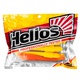 Виброхвост Helios Minoga 3,75"/9.5 см (5 шт) orange & yellow. Фото 2