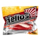 Виброхвост Helios Minoga 3,75"/9.5 см (5 шт) red & white. Фото 2