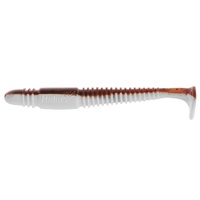 Виброхвост Helios Minoga 3,75"/9.5 см (5 шт) rusty & white