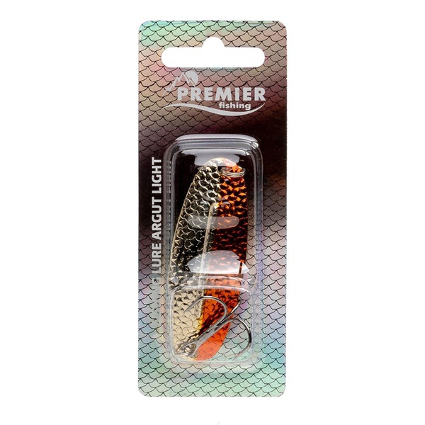 Блесна колеблющаяся Premier Fishing Argut light CU-NI медь/никель, №3 /7 гр