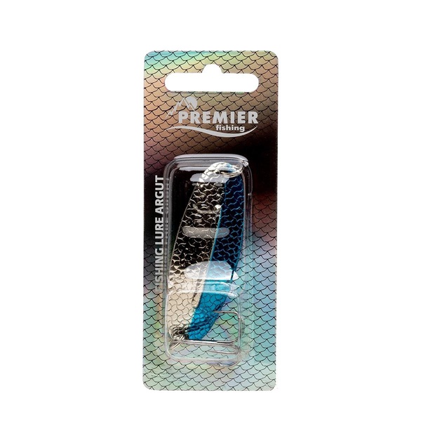 Блесна колеблющаяся Premier Fishing Argut Blue-NI синий/никель, №3 /10 гр
