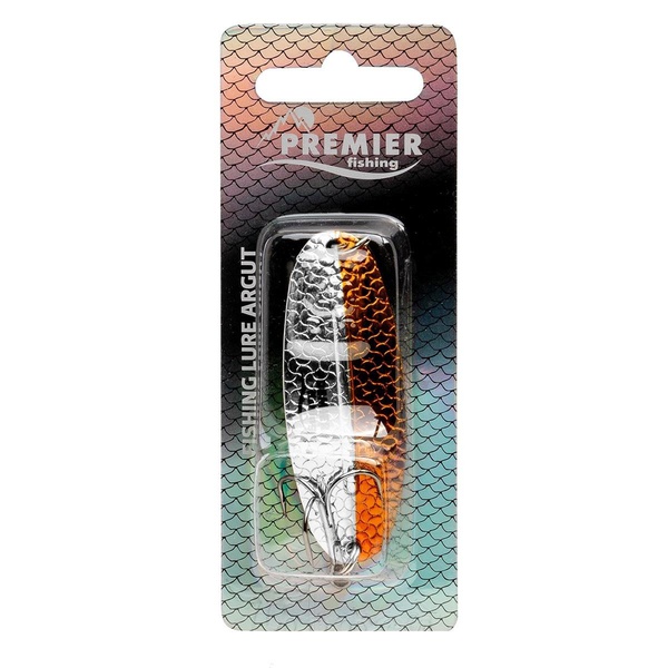 Блесна колеблющаяся Premier Fishing Argut CU-NI медь/никель, №4 /14 гр